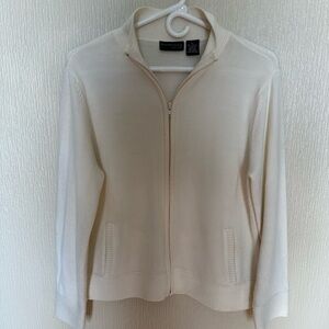 Relativity Women's Cream Sweater Jacket